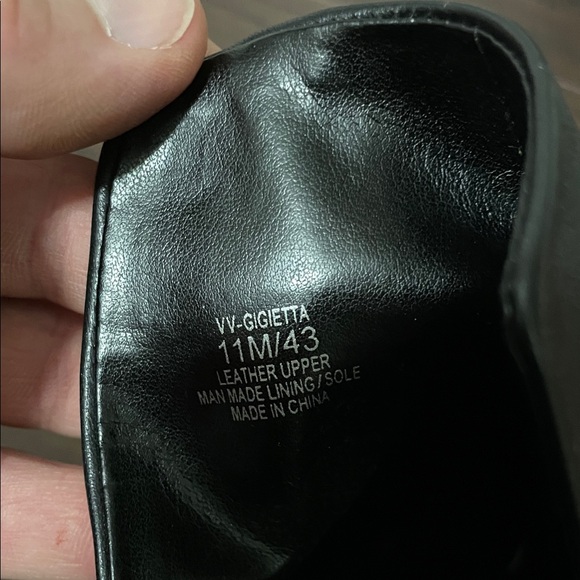 Vince Camuto Sleek Black Ankle Booties - Picture 2 of 5